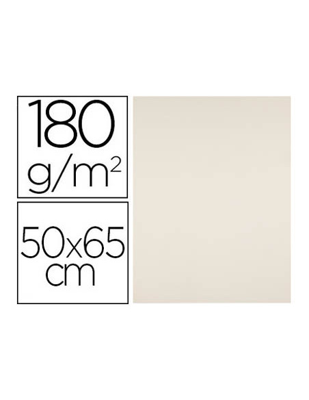 Cartulina liderpapel 50x65 cm 180g/m2 crema