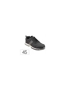 Zapato de seguridad deltaplus boston deportivo poliester con refuerzo tpu suela sellada negro talla 45