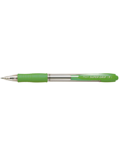 PILOT BOLIGRAFO SUPERGRIP M VERDE CLARO