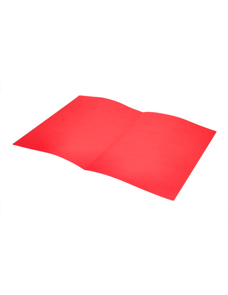 Subcarpeta liderpapel folio rojo intenso 180g/m2