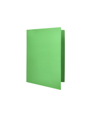 Subcarpeta liderpapel folio verde intenso 180g/m2