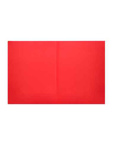 Subcarpeta liderpapel din a4 rojo intenso 180g/m2