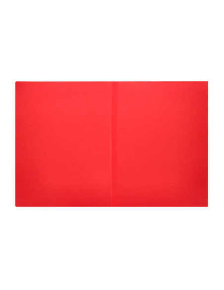 Subcarpeta liderpapel din a4 rojo intenso 180g/m2