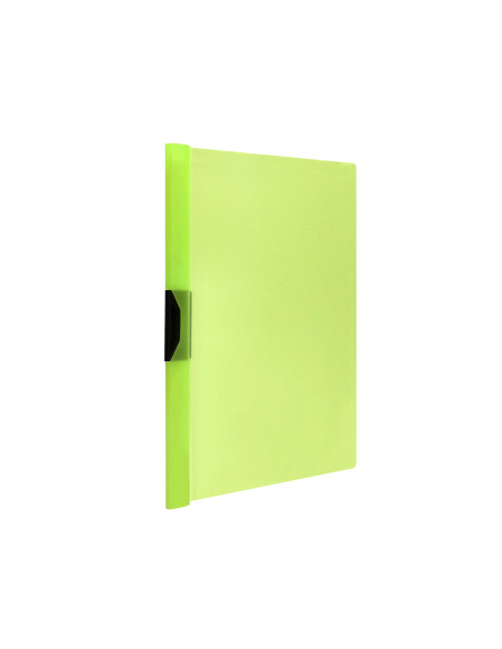 Carpeta liderpapel dossier pinza lateral 45303 polipropileno din a4 verde cla30 hojas pinza deslizante