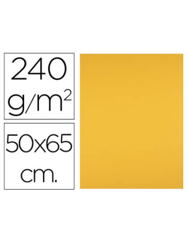 Cartulina liderpapel 50x65 cm 240 g/m2 oro viejo