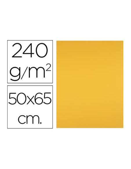 Cartulina liderpapel 50x65 cm 240 g/m2 oro viejo