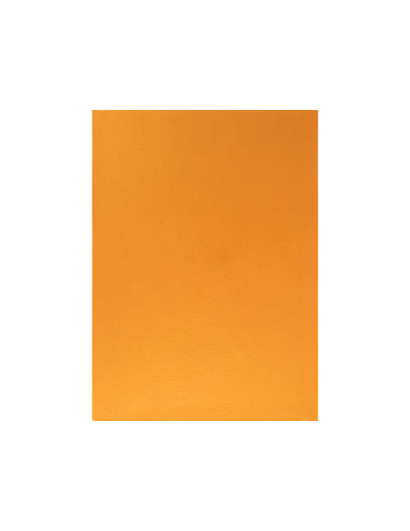 Fieltro liderpapel 50x70cm naranja 160g/m2