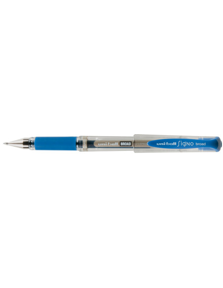 UNIBALL ROLLERBALL SIGNO BROAD UM-153 1.0MM AZUL CAJA 12 UD