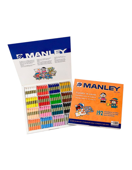 MANLEY CERAS BLANDAS CLASSBOX ESTUCHE DE 192U C/SURTIDOS