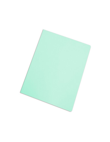 GIO SUBCARPETA SIMPLE CARTULINA FOLIO 180GR VERDE PASTEL -50U-