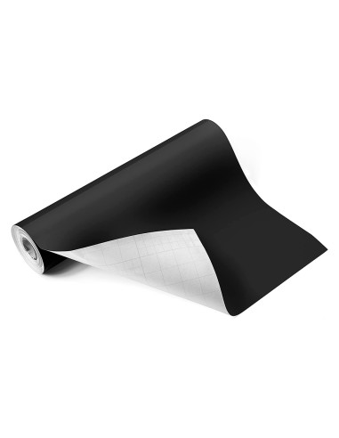 Rollo adhesivo liderpapel especial ante negro rollo de 0,45 x 10 mt