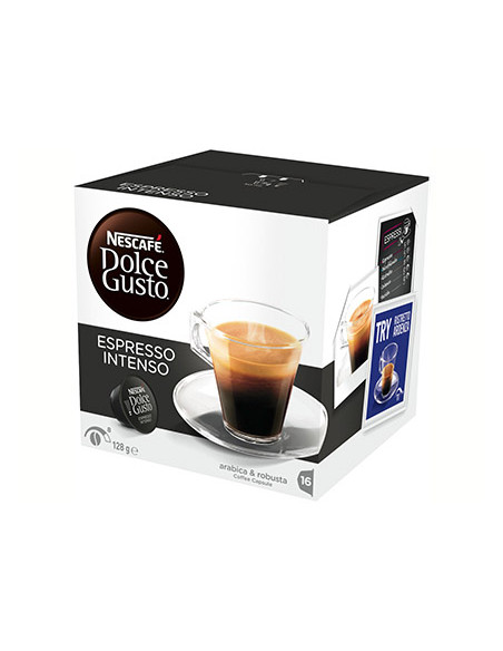 Cafe dolce gusto cafe espresso intenso monodosis caja de 16 unidades