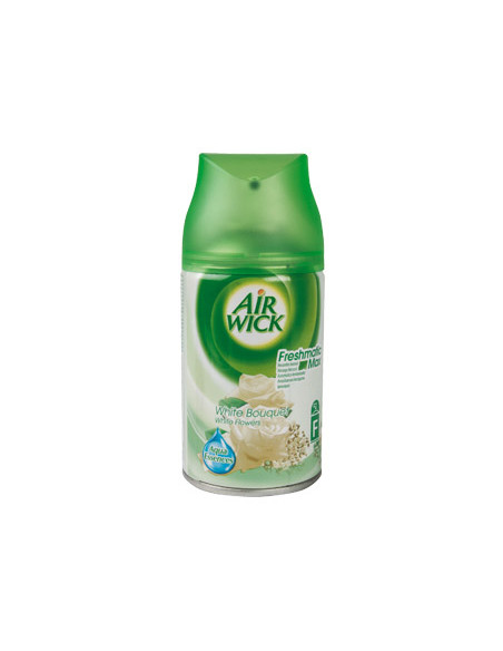 Ambientador air wick flores blancas recambio de 250 ml para aparato air wick freshmatik