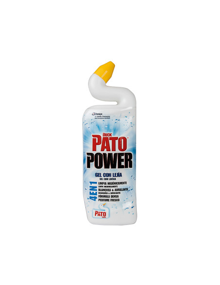 Limpiador de inodoro pato formula 4 en uno gel con lejia 750 ml