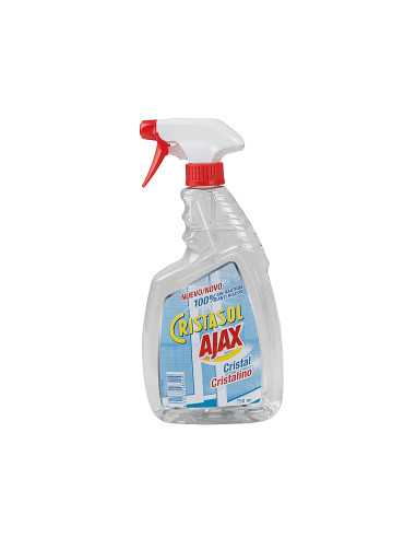 Limpiacristales liquido ajax cristalino con pistola pulverizadora 750 ml