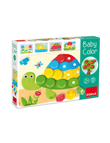 Juego goula didactico baby color