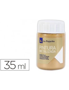 PINTURA METALIZADA ORO DUCADO 35 ML LA PAJARITA