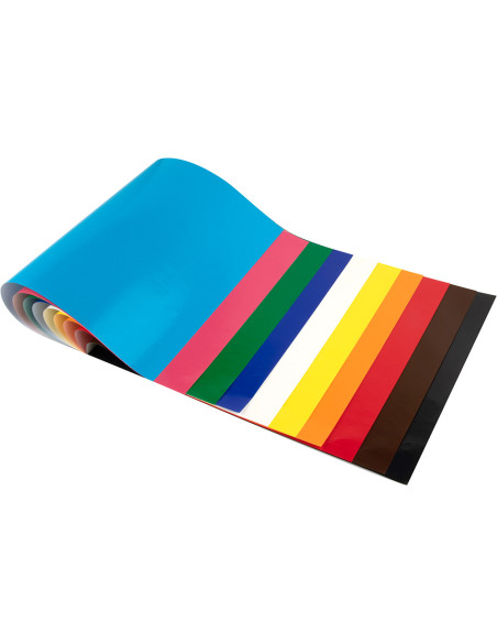 Bloc trabajos manuales liderpapel charol 240x315mm 10 hojas colores surtidos