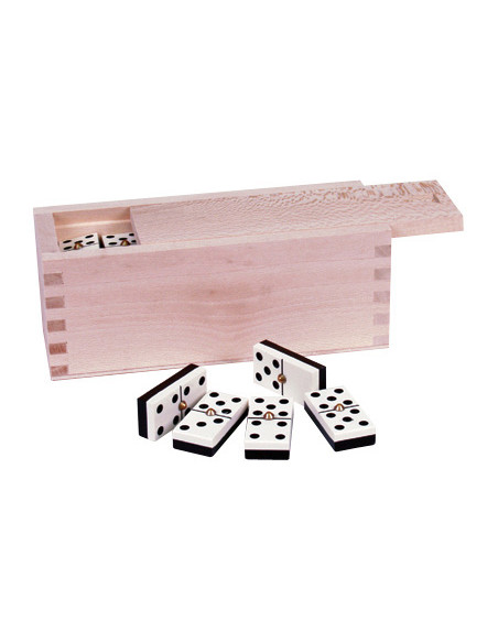 Domino profesional chamelo caja madera