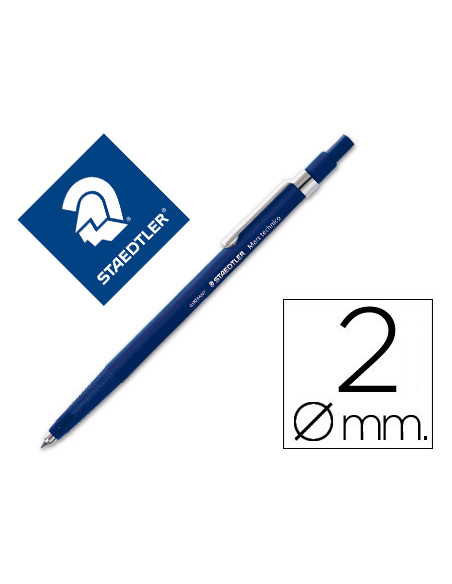 Portaminas staedtler mars 2 mm con clip