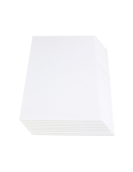 Carton pluma liderpapel blanco doble cara 70x100cm espesor 5mm