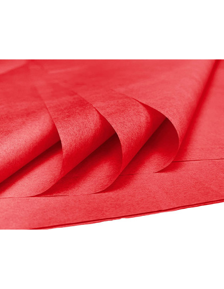 Papel seda liderpapel 52x76cm 18g/m2 bolsa de 5 hojas rojo