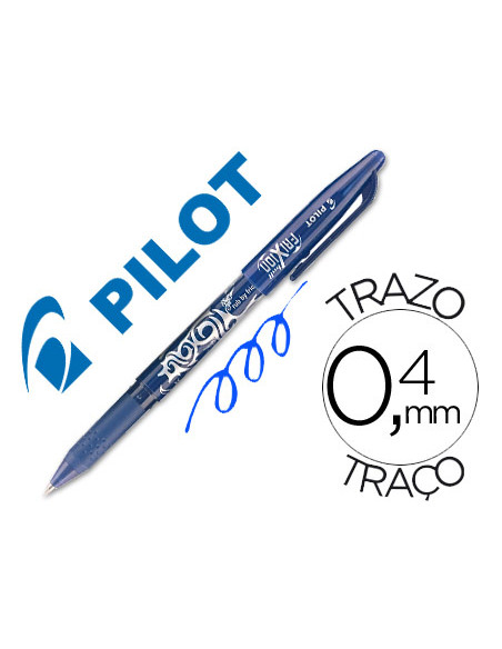 PILOT BOLÍGRAFO TINTA BORRABLE FRIXION BALL 0.7 AZUL