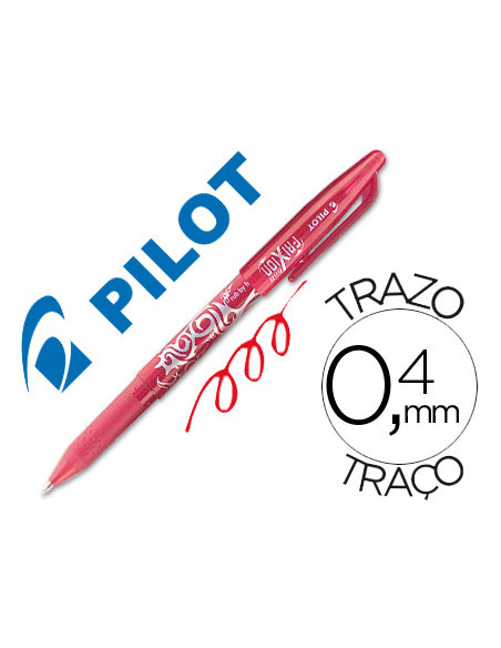 PILOT BOLÍGRAFO TINTA BORRABLE FRIXION BALL 0.7 ROJO