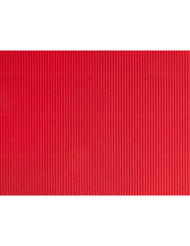 Carton ondulado liderpapel 50 x 70cm 320g/m2 rojo