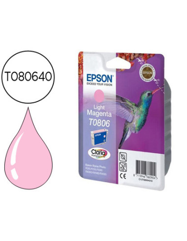 EPSON STYLUS PHOTO R-265/360/RX-560/585/685 CARTUCHO MAGENTA CLARO