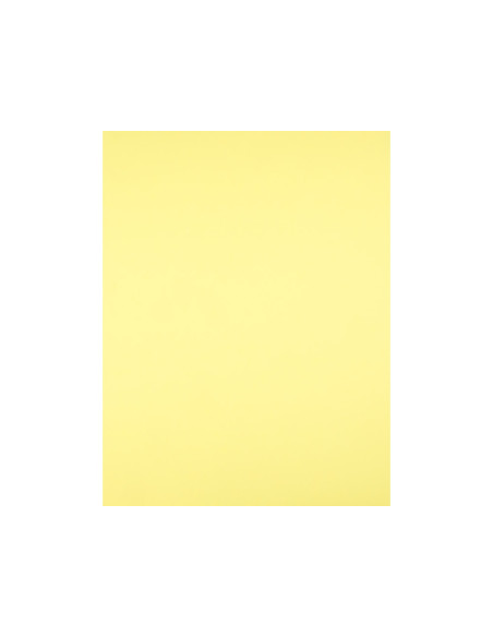 Cartulina liderpapel 50x65 cm 240g/m2 amarillo medio paquete de 25 hojas