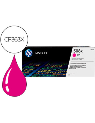 HP LASERJET M553 TONER 508X MAGENTA ALTA