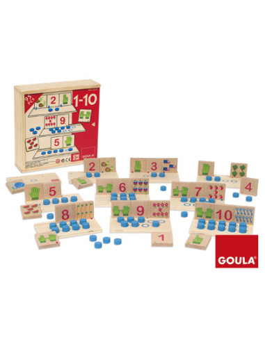 Juego goula didactico 1-10