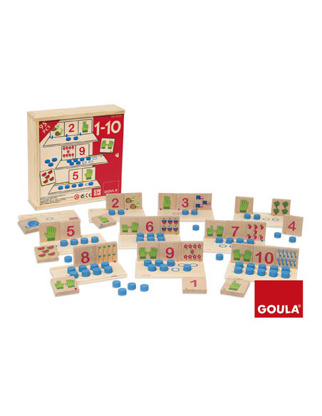 Juego goula didactico 1-10