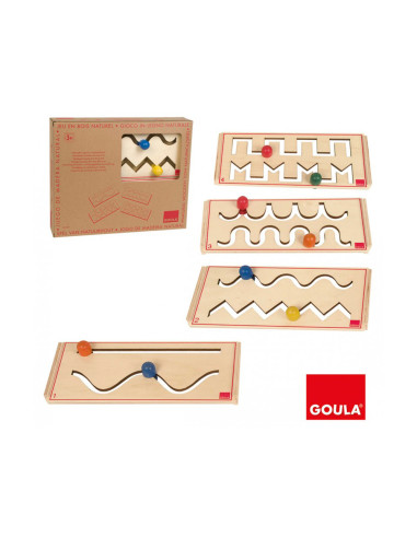 Juego goula didactico pre-escritura set de 4