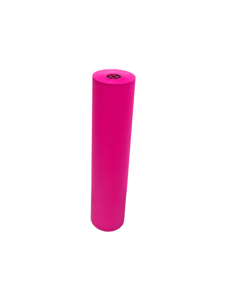 Papel kraft verjurado liderpapel fucsia ancho 1 mt longitud 150 mt gramaje 65 gr peso 10 kg