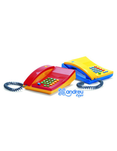 Juego dantoy telefono con teclas y sonido 18x19x8 cm