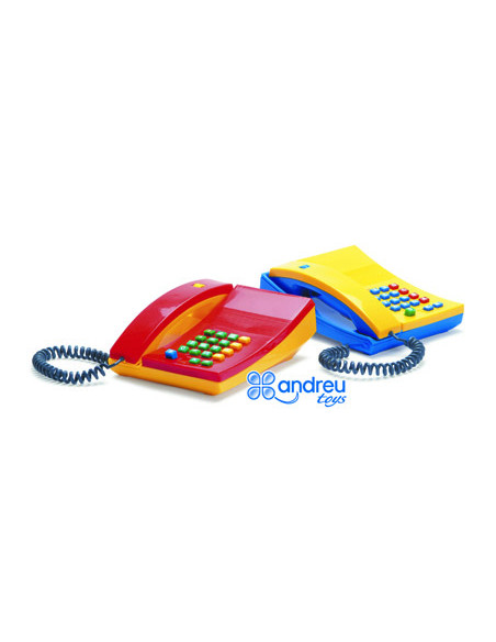 Juego dantoy telefono con teclas y sonido 18x19x8 cm