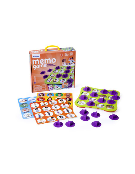 Juego miniland memo game educacion en valores 12 laminas