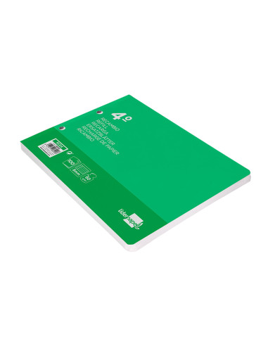 Recambio liderpapel cuarto apaisado 100 h 2tca-08 cuadro 8 mm 2 taladros con margen