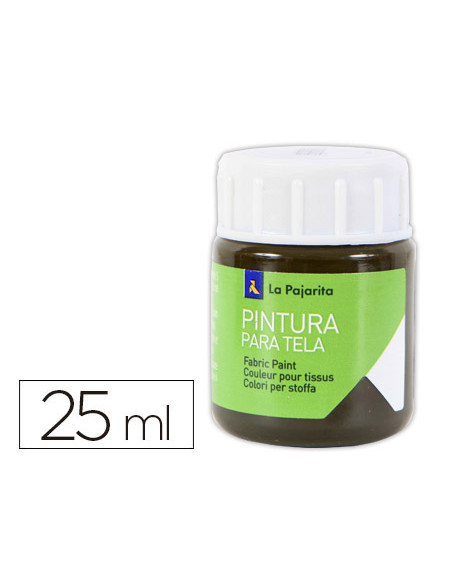 Pintura para tela la pajarita sombra 25 ml