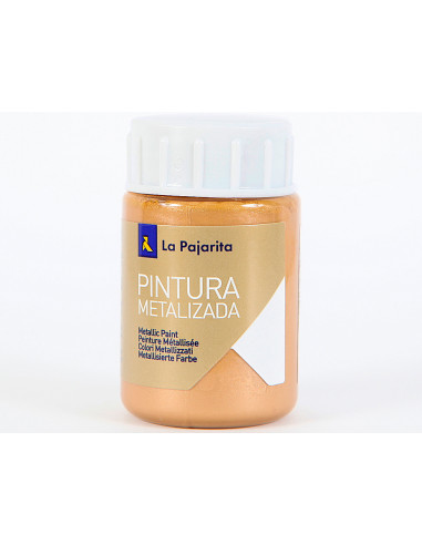 LA PAJARITA PINTURA METALIZADA ME-04 35ML ORO DUCADO