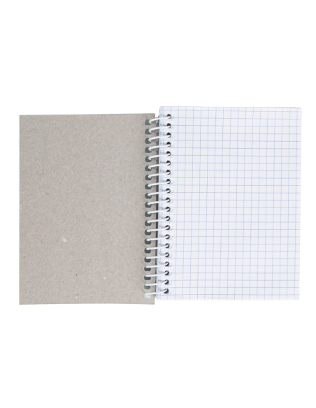 Cuaderno espiral liderpapel bolsillo dieciseavo smart tapa blanda 80h 60gr cuadro 4mm colores surtidos