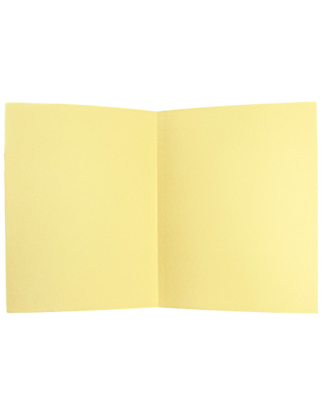 Subcarpeta liderpapel a4 amarillo pastel 180g/m2