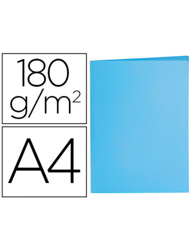 Subcarpeta liderpapel a4 azul pastel 180g/m2