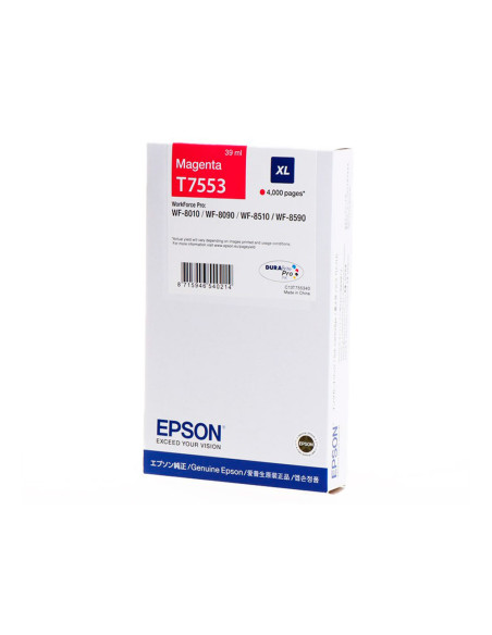 EPSON CARTUCHO  MAGENTA XL 4000P WF-8XXX