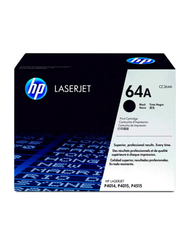 HP LASERJET P4014/P4015/P4515 TONER NEGRO (10.000 PÁG.) - 64 A