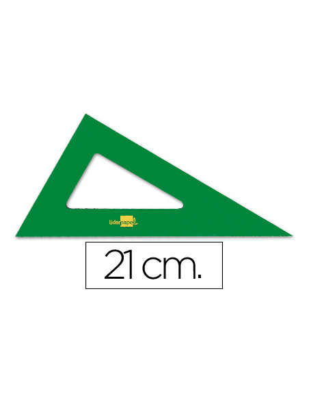 Cartabon liderpapel 21 cm acrilico verde