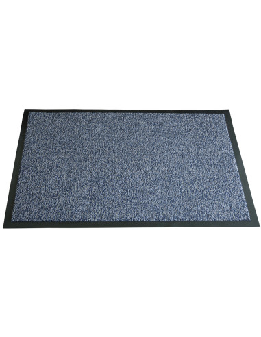 Alfombra fast-paperflow antipolvo lavable gris 90x150 cm