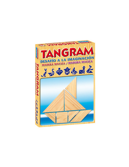 Juegos de mesa falomir tangram de madera